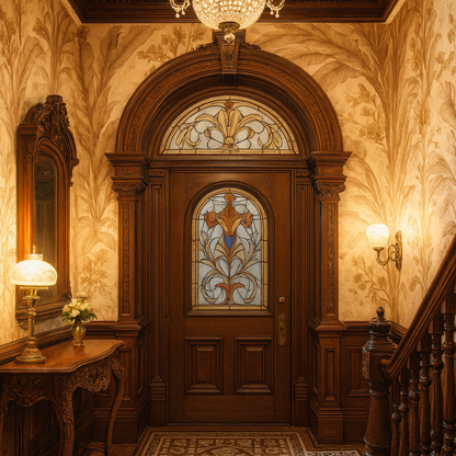 Sepia Botanica Wallpaper