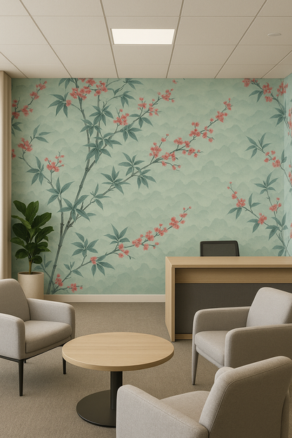 Sakura Mist Wallpaper