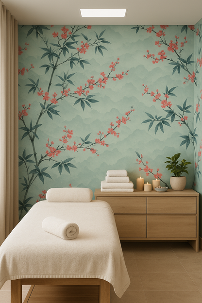 Sakura Mist Wallpaper