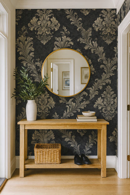 Noir Versailles Wallpaper