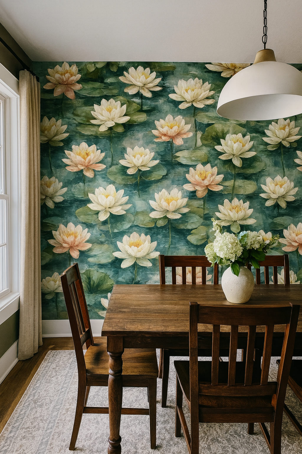 Stillwater Petals Wallpaper