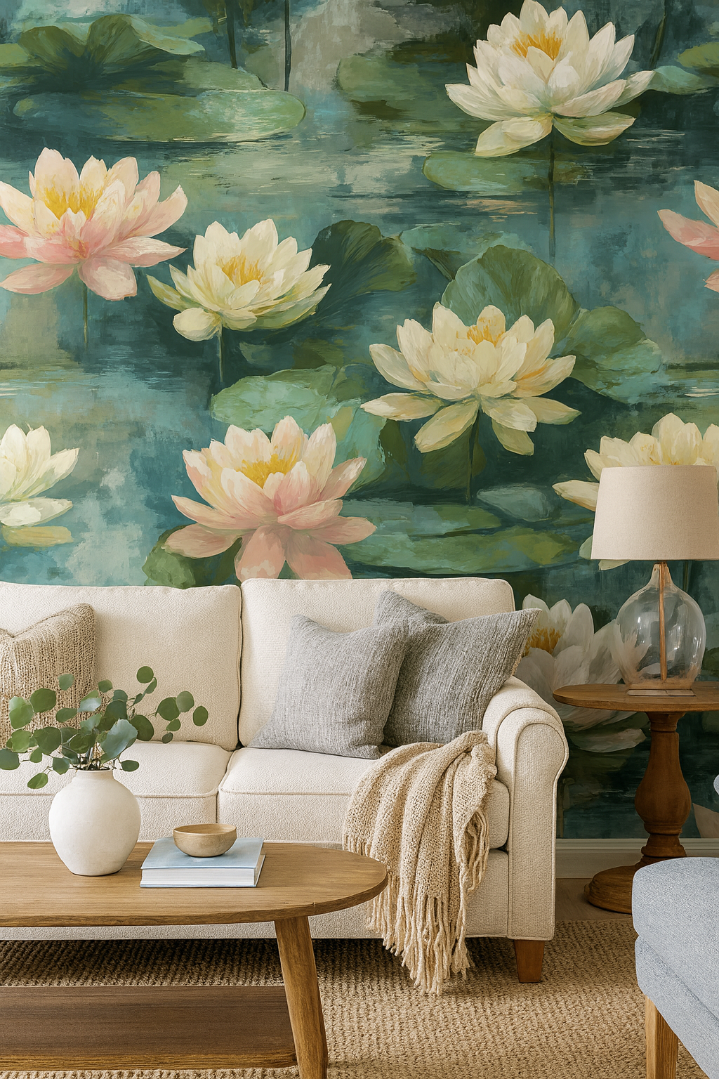 Stillwater Petals Wallpaper