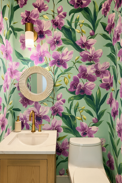 Velvet Tropica Wallpaper