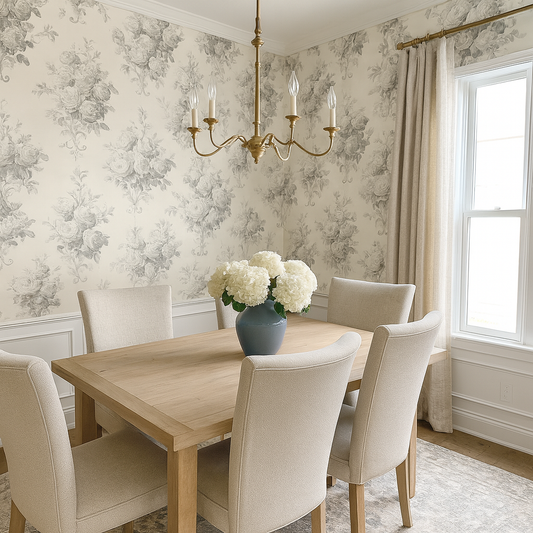 Sepia Bloom Wallpaper