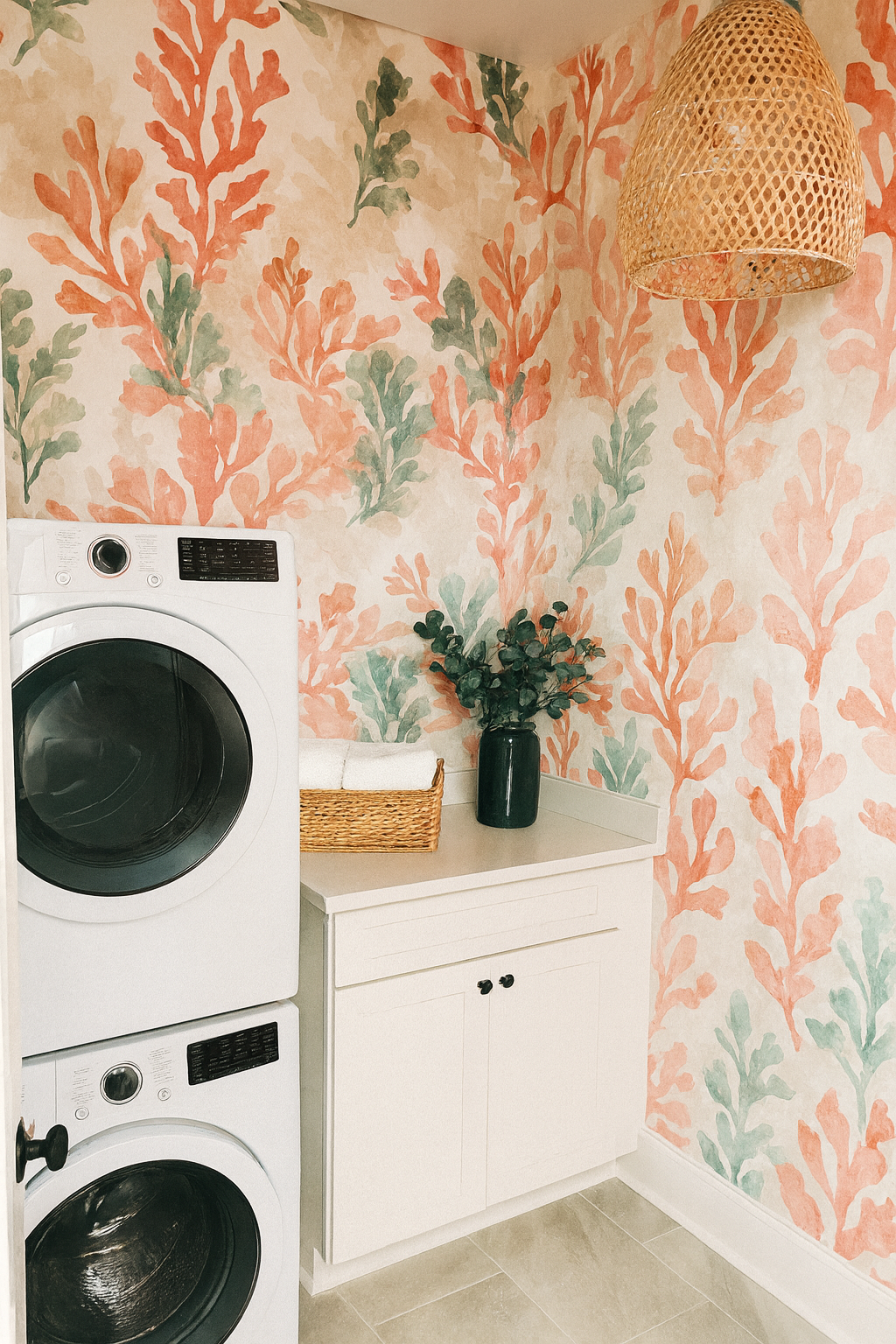 Coral Tango Wallpaper