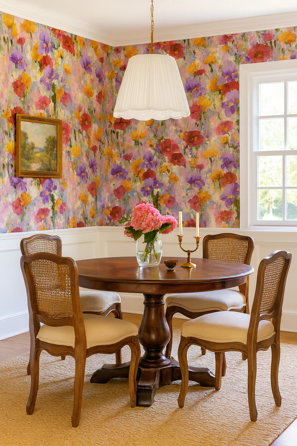 Impressionist Bloom Wallpaper