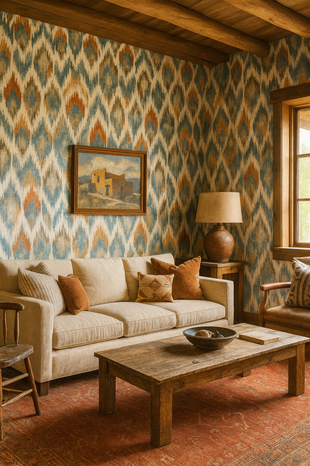 Zigzag Zuni Wallpaper