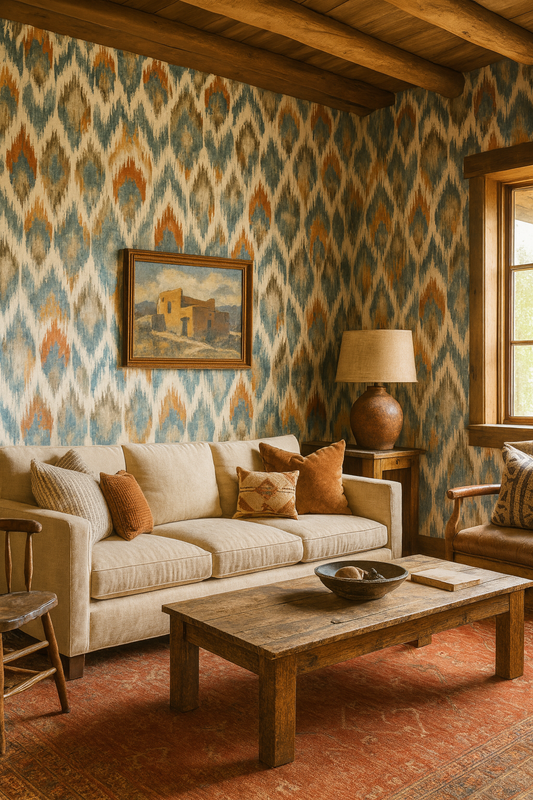 Zigzag Zuni Wallpaper