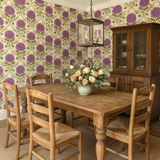 Clover Carousel Wallpaper