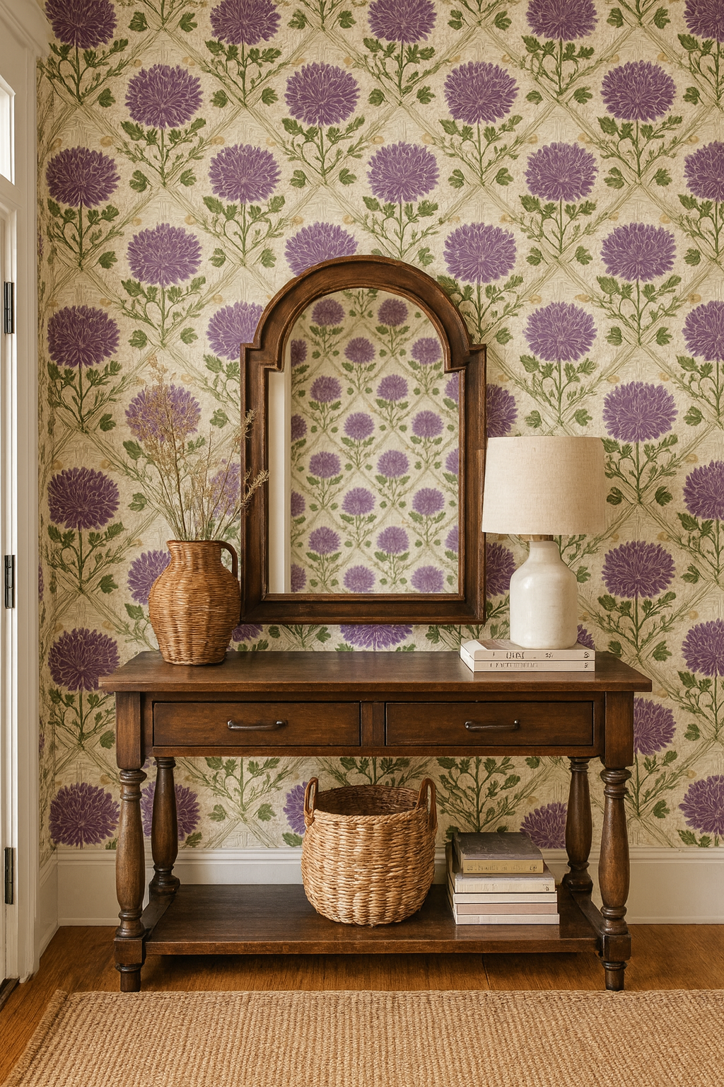 Clover Carousel Wallpaper