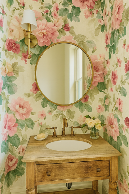 Blush Bloom Ballet Wallpaper