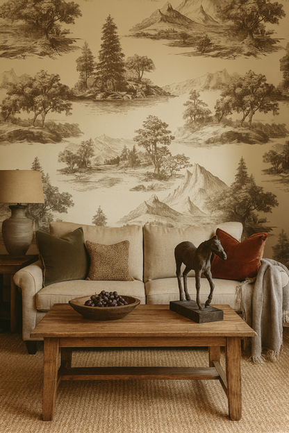 Toile Terrain Wallpaper