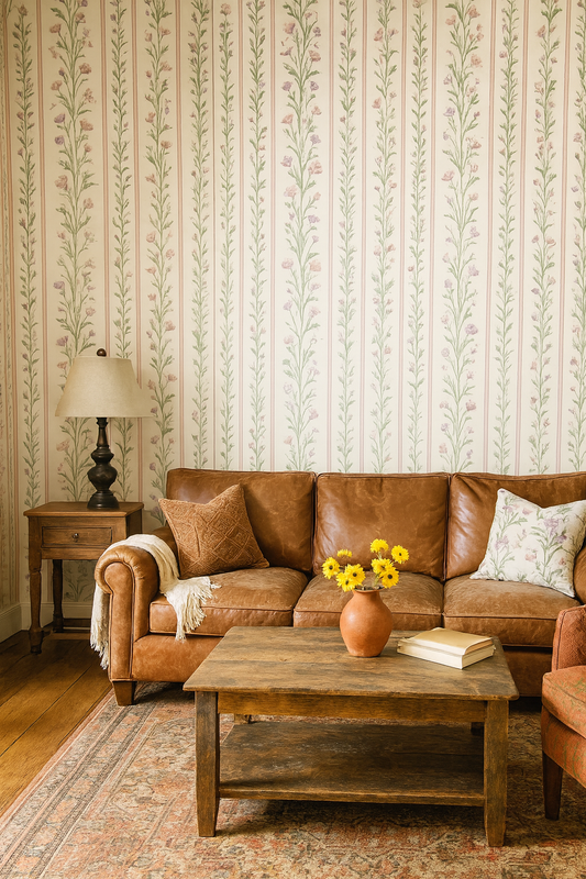 Sweet Pea Parade Wallpaper