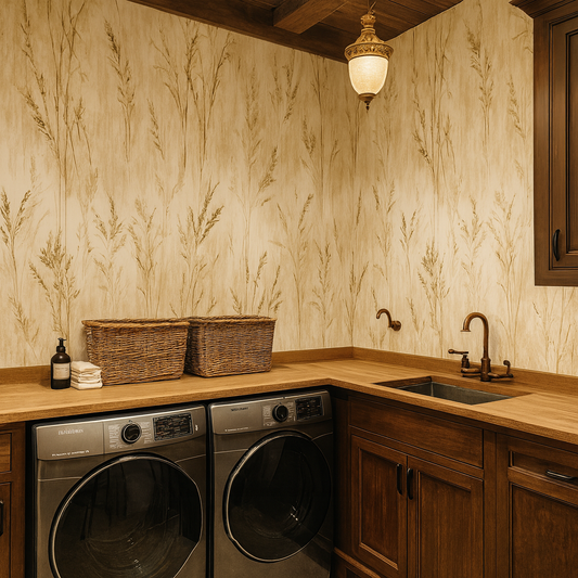 Golden Swayfield Wallpaper