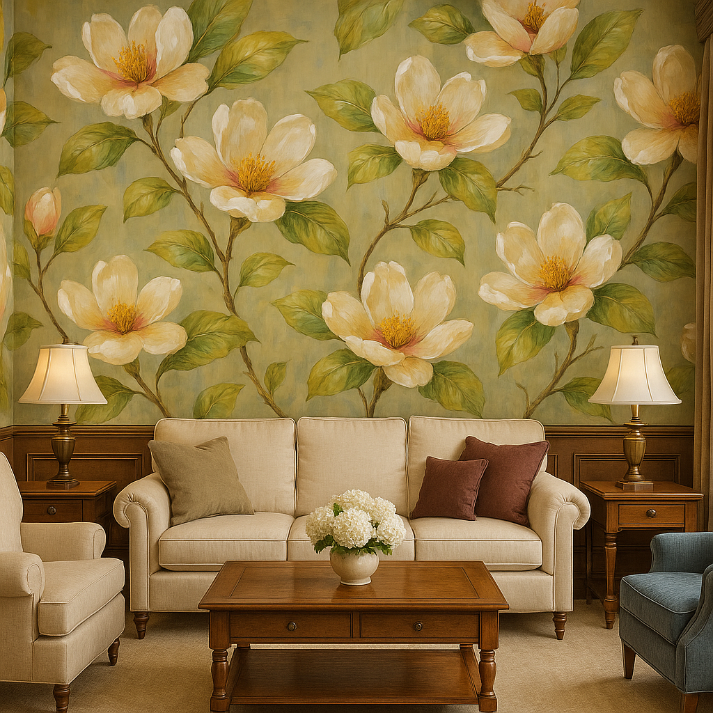 Southern Bloom Wallpaper