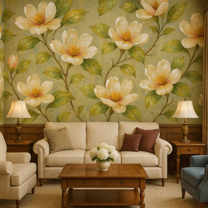 Southern Bloom Wallpaper