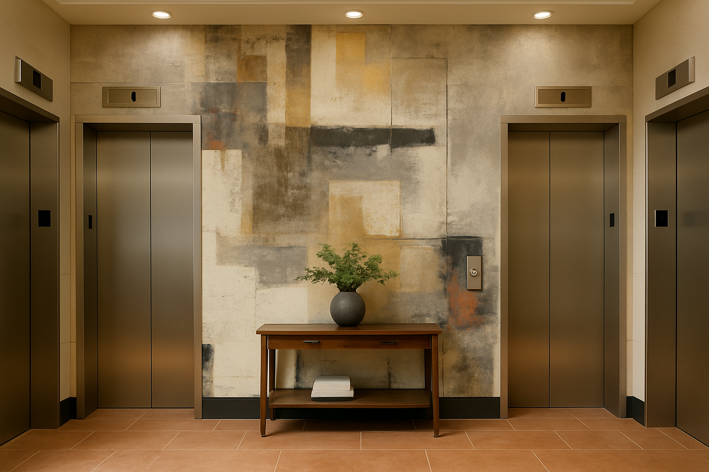 Ghost Grid Wallpaper