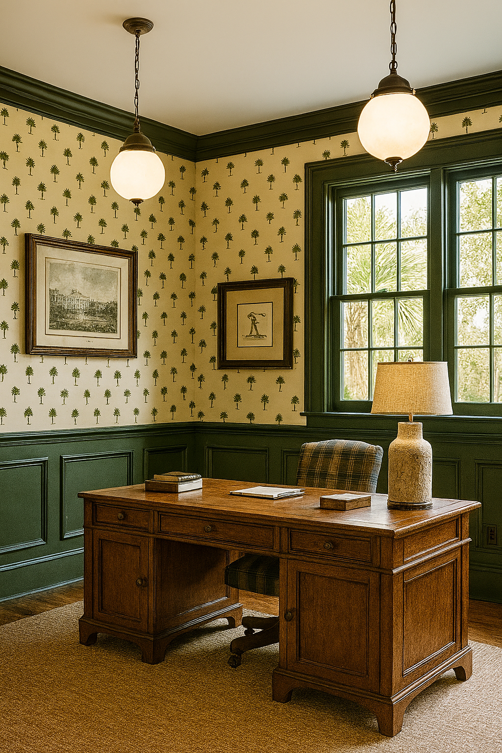 Carolina Palms Wallpaper