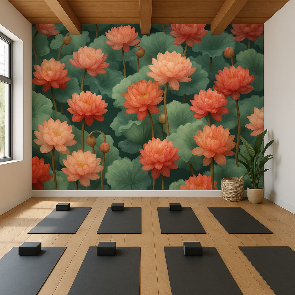 Lotus Reverence Wallpaper