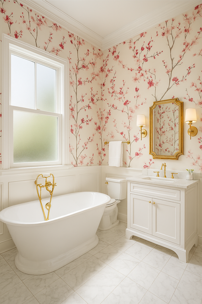 Blossom Script Wallpaper