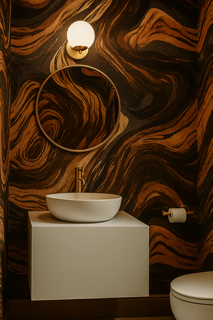 Espresso Vein Wallpaper