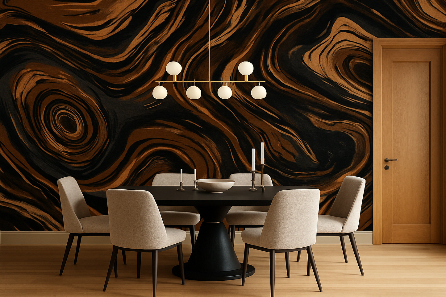 Espresso Vein Wallpaper