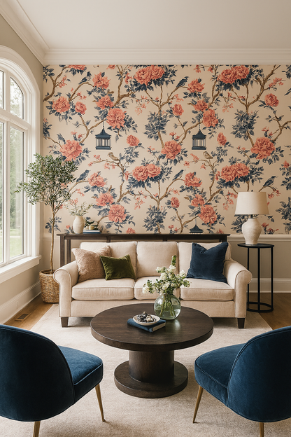 Garden Songbird Wallpaper