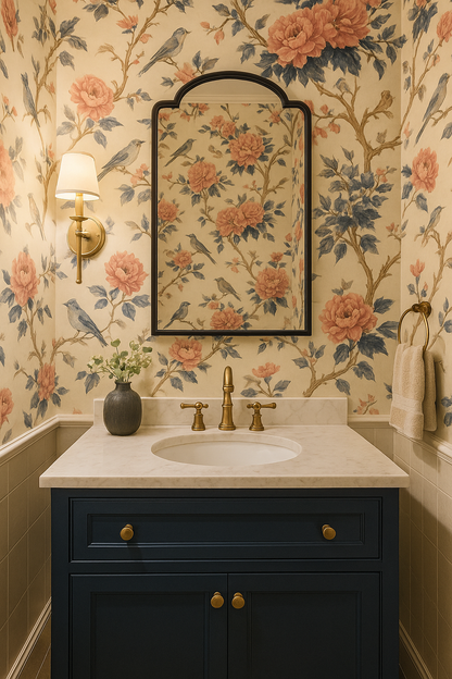 Garden Songbird Wallpaper