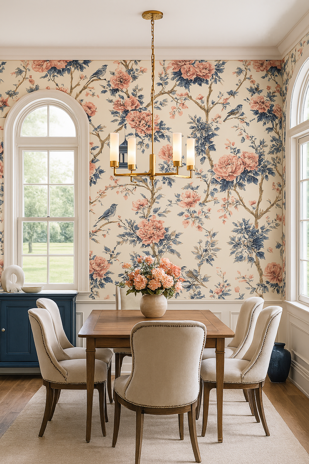 Garden Songbird Wallpaper