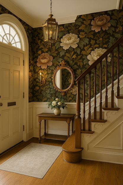 Noir Blossom Wallpaper