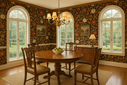 Cabin Rose Wallpaper