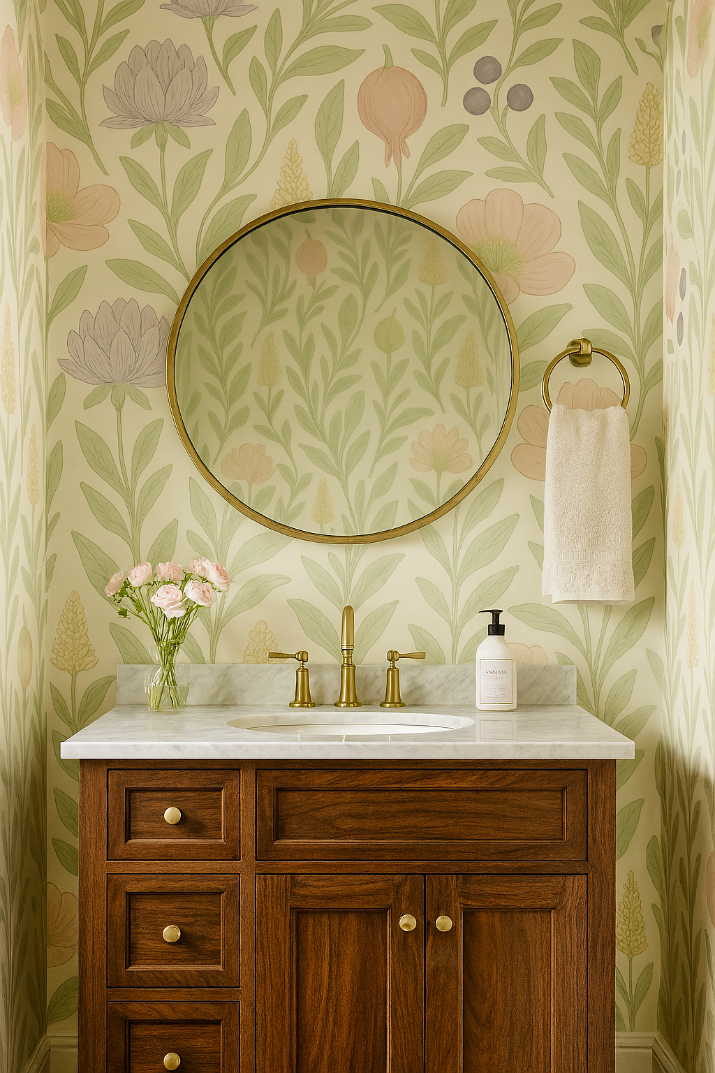 Pomegranate Parade Wallpaper