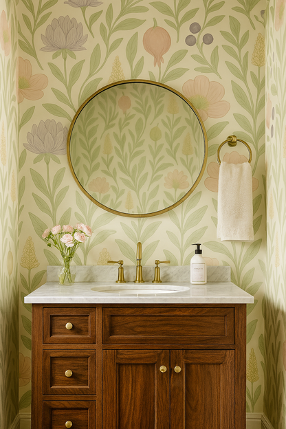 Pomegranate Parade Wallpaper