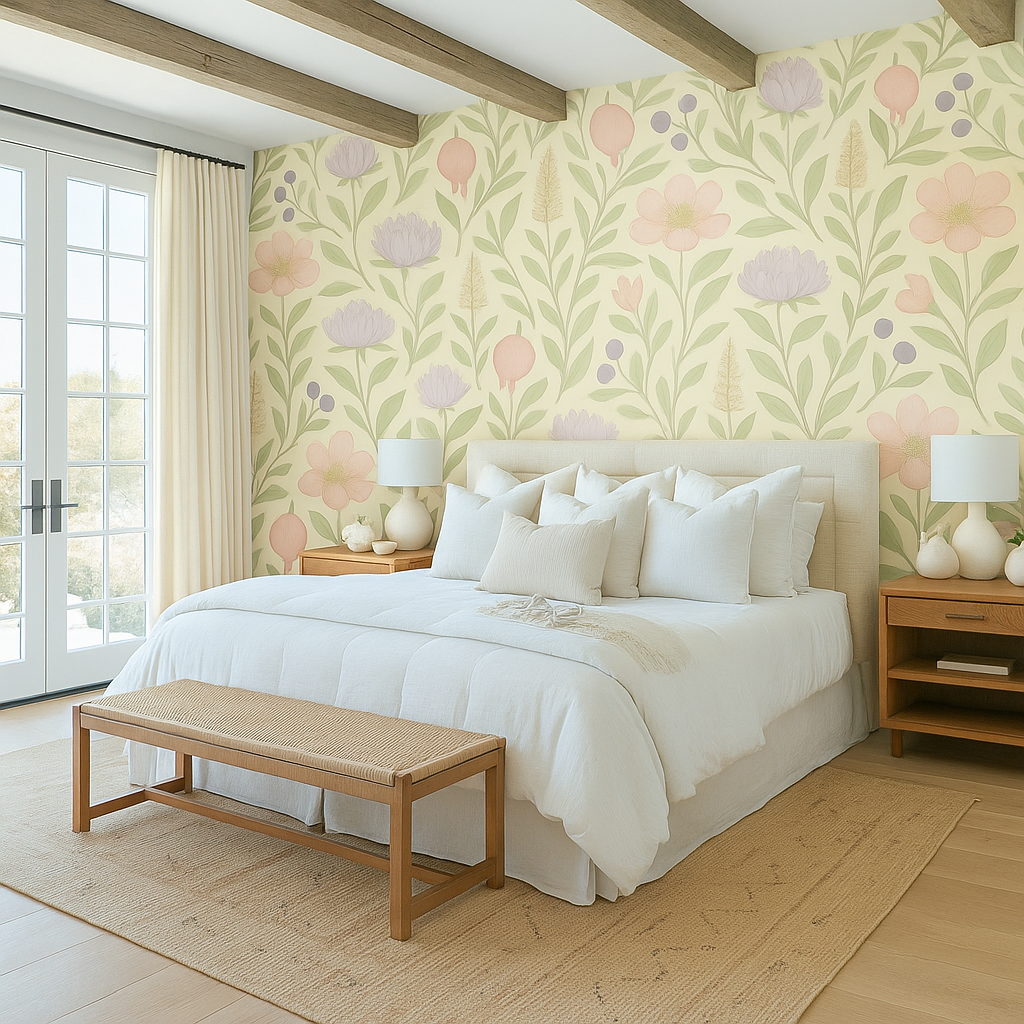 Pomegranate Parade Wallpaper