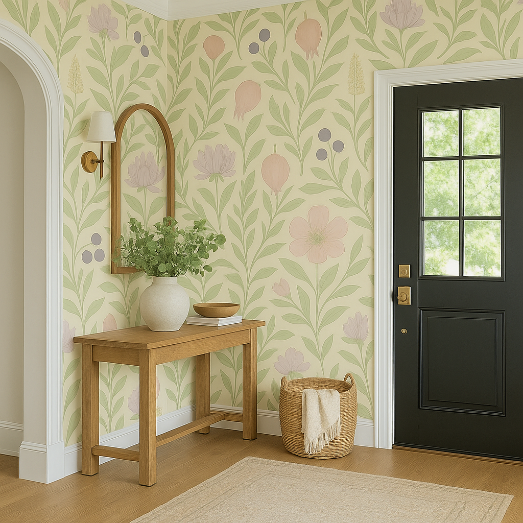 Pomegranate Parade Wallpaper