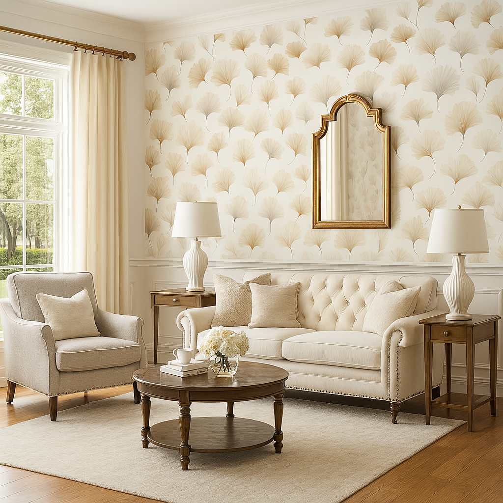 Golden Ginkgo Wallpaper