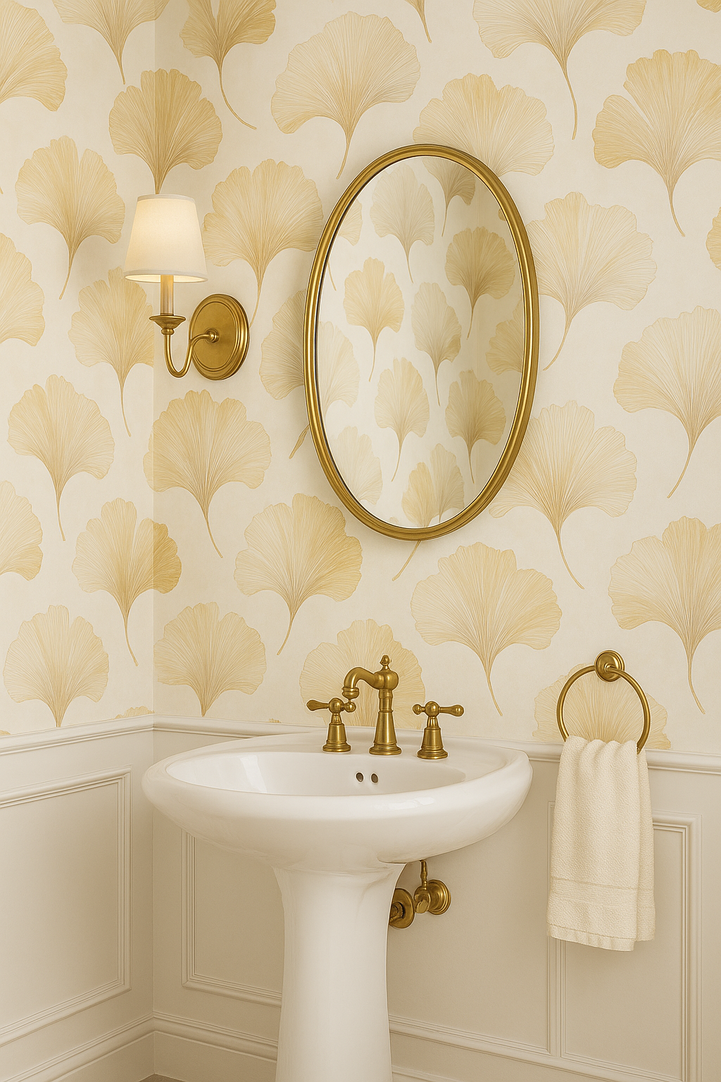 Golden Ginkgo Wallpaper