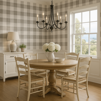 Smokehouse Check Wallpaper