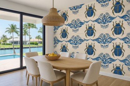 Scarab & Silk Wallpaper