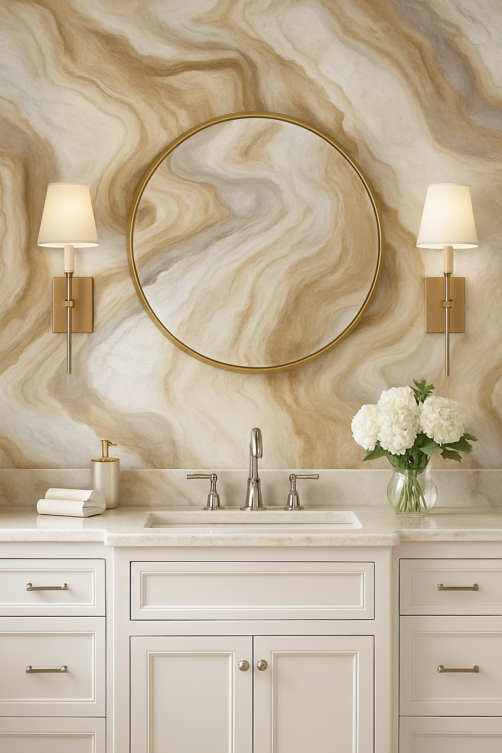 Desert Onyx Vein Wallpaper