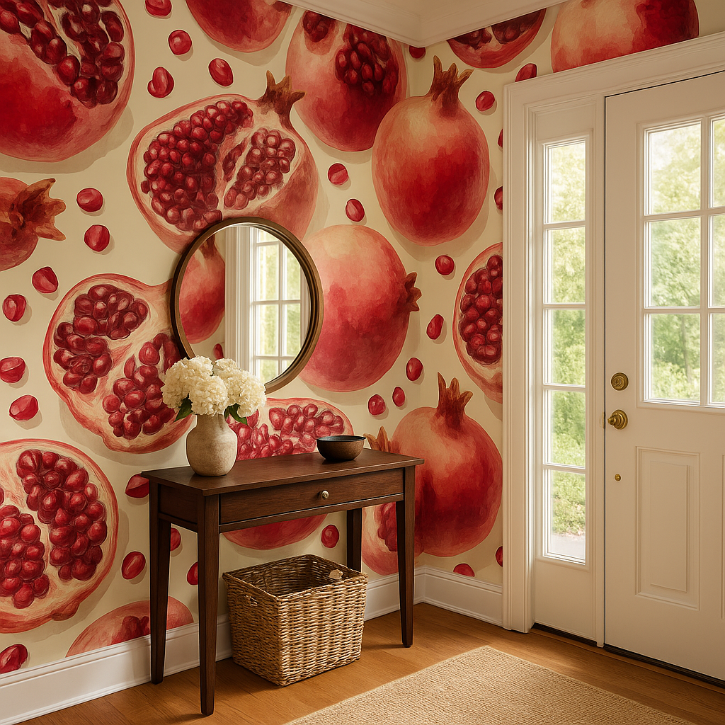 Ruby Orchard Wallpaper