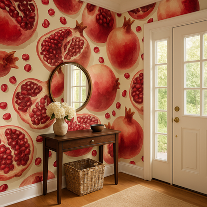 Ruby Orchard Wallpaper