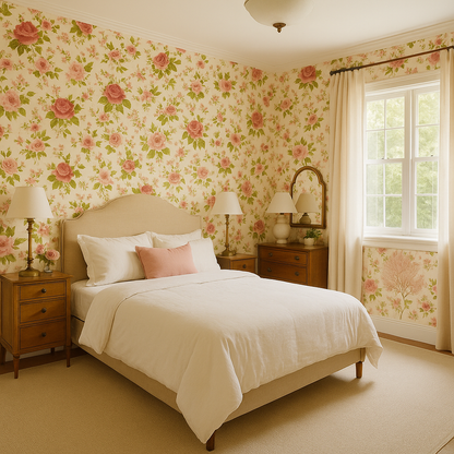 Rosewood Cottage Wallpaper