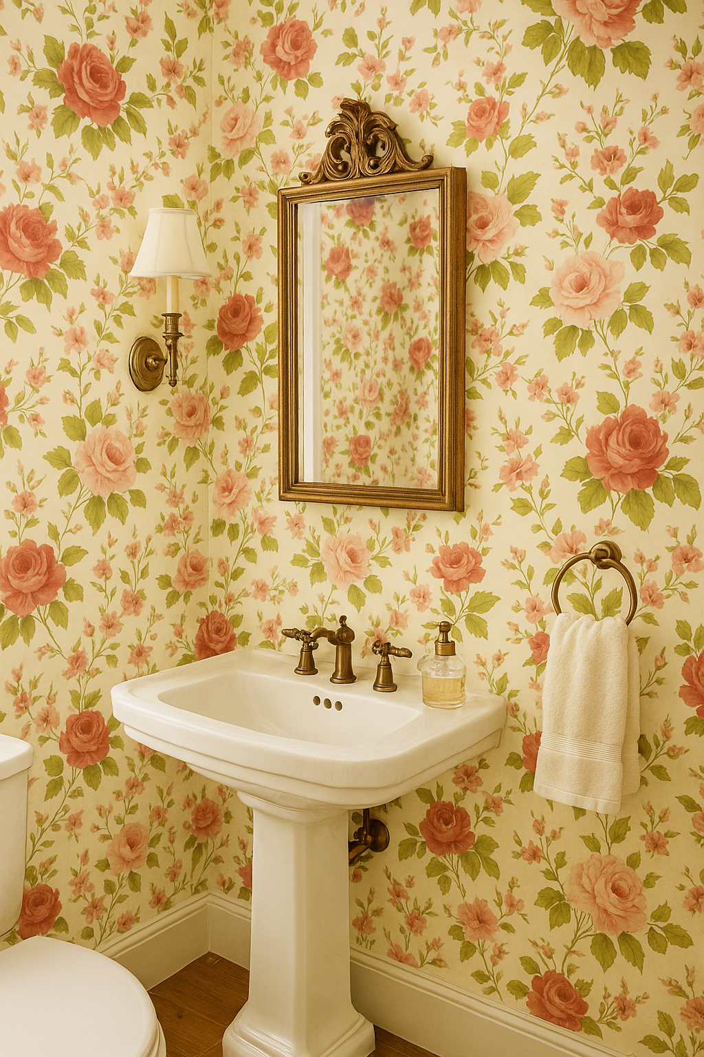 Rosewood Cottage Wallpaper
