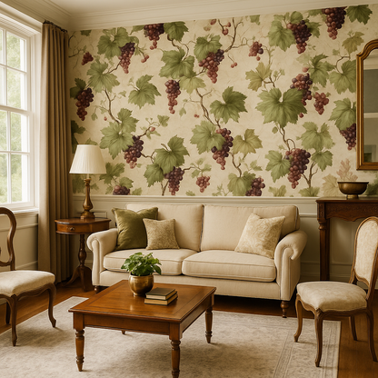 Vineyard Reverie Wallpaper