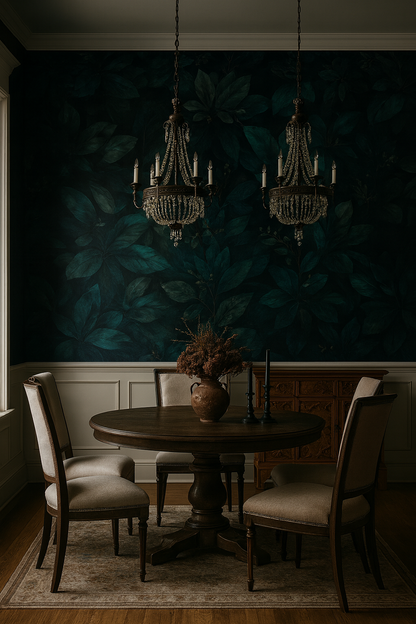 Midnight Botanica Wallpaper