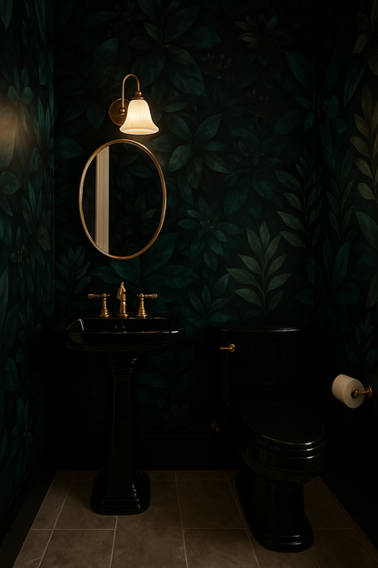 Midnight Botanica Wallpaper