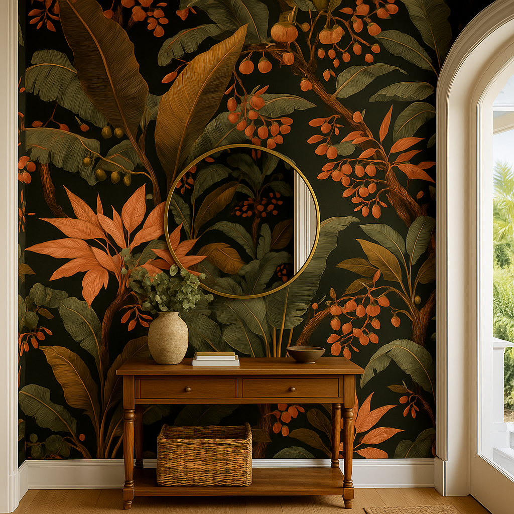 Tropic Noir Wallpaper