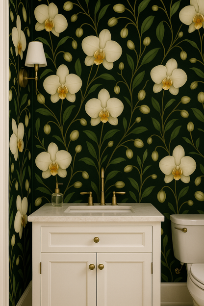 Orchid Reverie Wallpaper