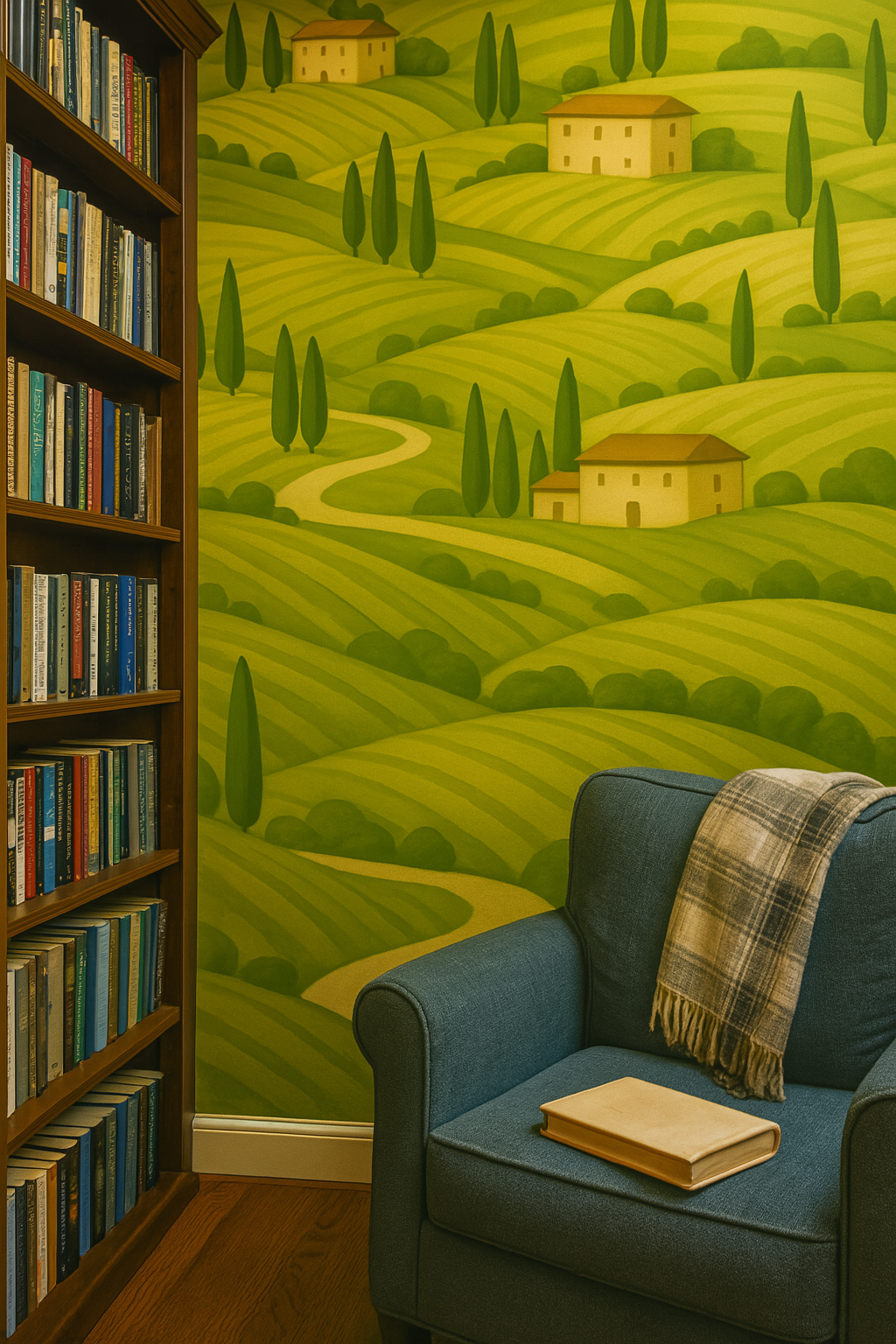 Tuscan Turn Wallpaper